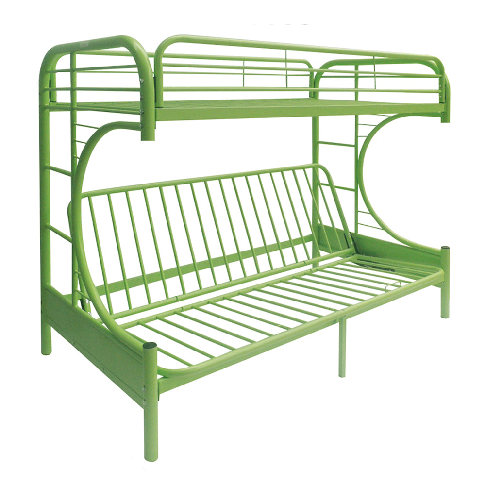 Eclipse Green Bunk Bed (Twin/Full/Futon) - ATL FURNITURE