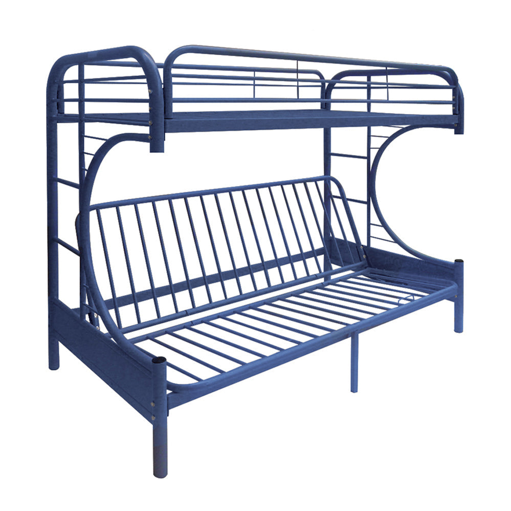 Eclipse Navy Bunk Bed (Twin/Full/Futon) - ATL FURNITURE