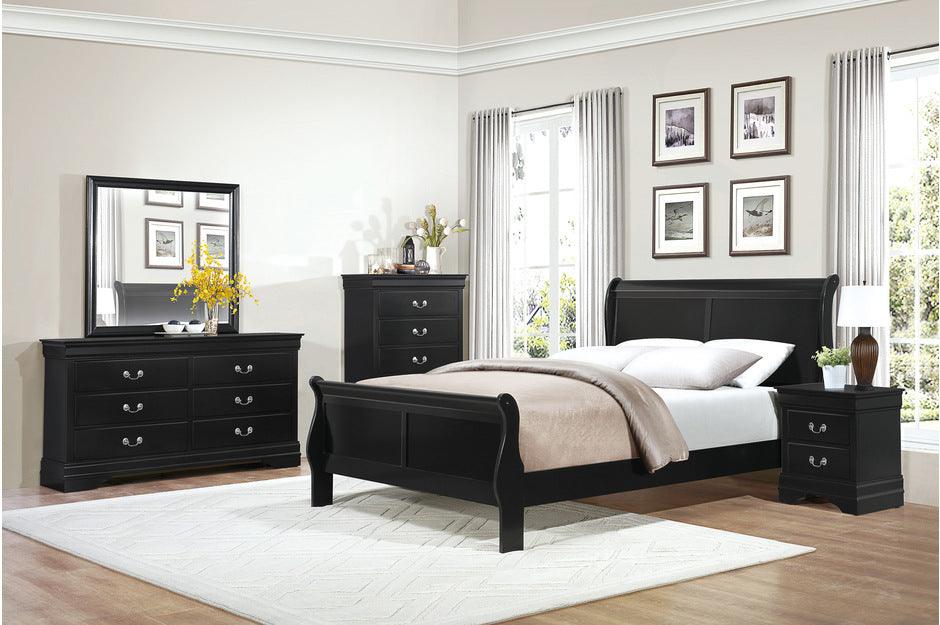 Homelegance - Mayville 6 Piece Queen Bedroom Set - 2147Bk-1-6Set - ATL FURNITURE