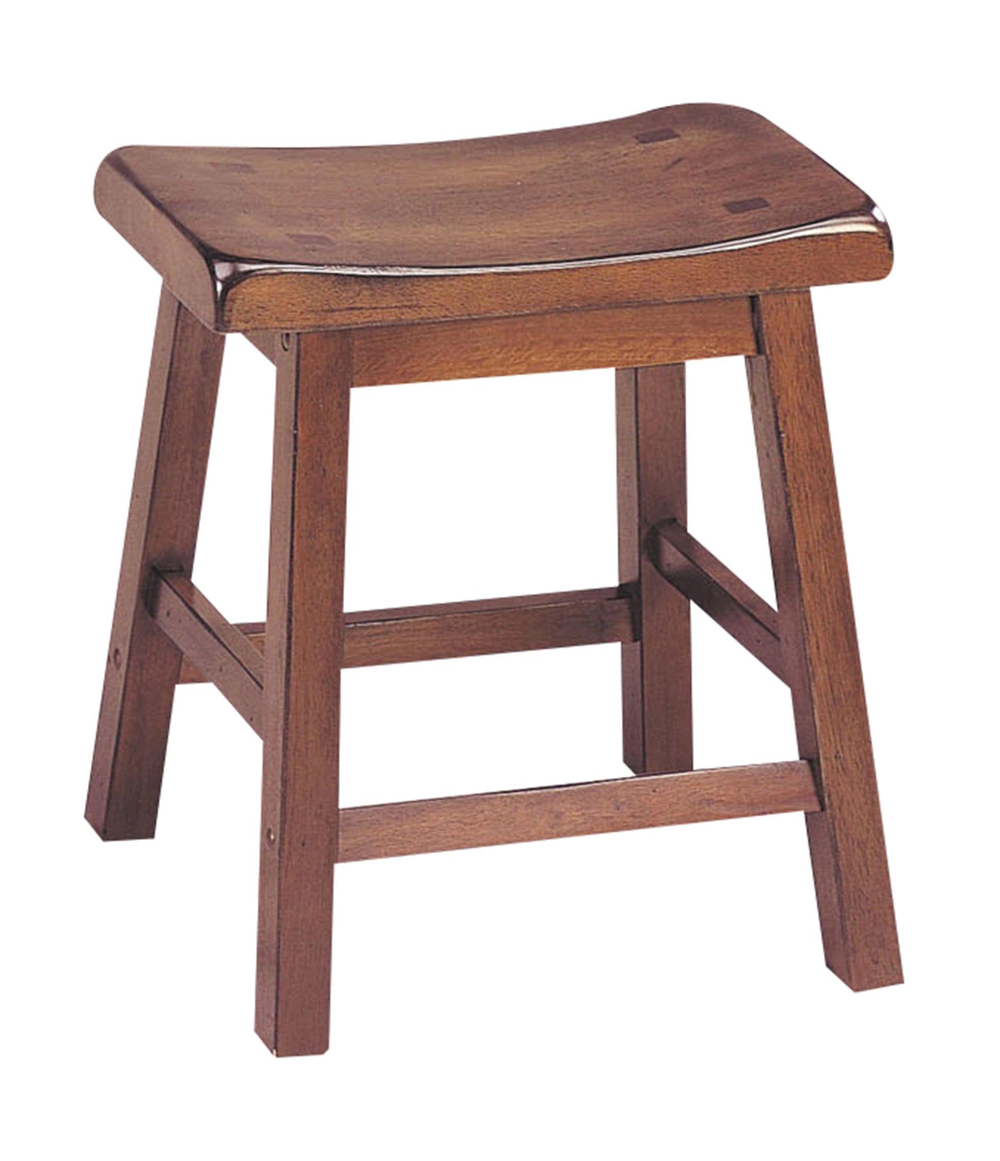 Gaucho Walnut Stool - ATL FURNITURE