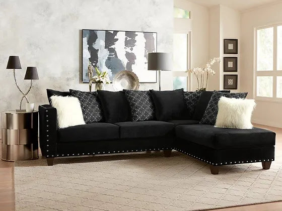 Emblem Tuxedo Sectional - ATL FURNITURE