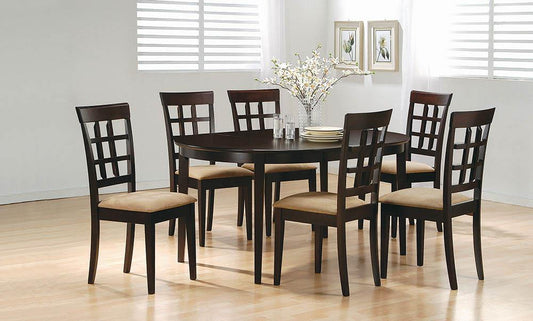 Gabriel Casual Cappuccino Dining Table - ATL FURNITURE