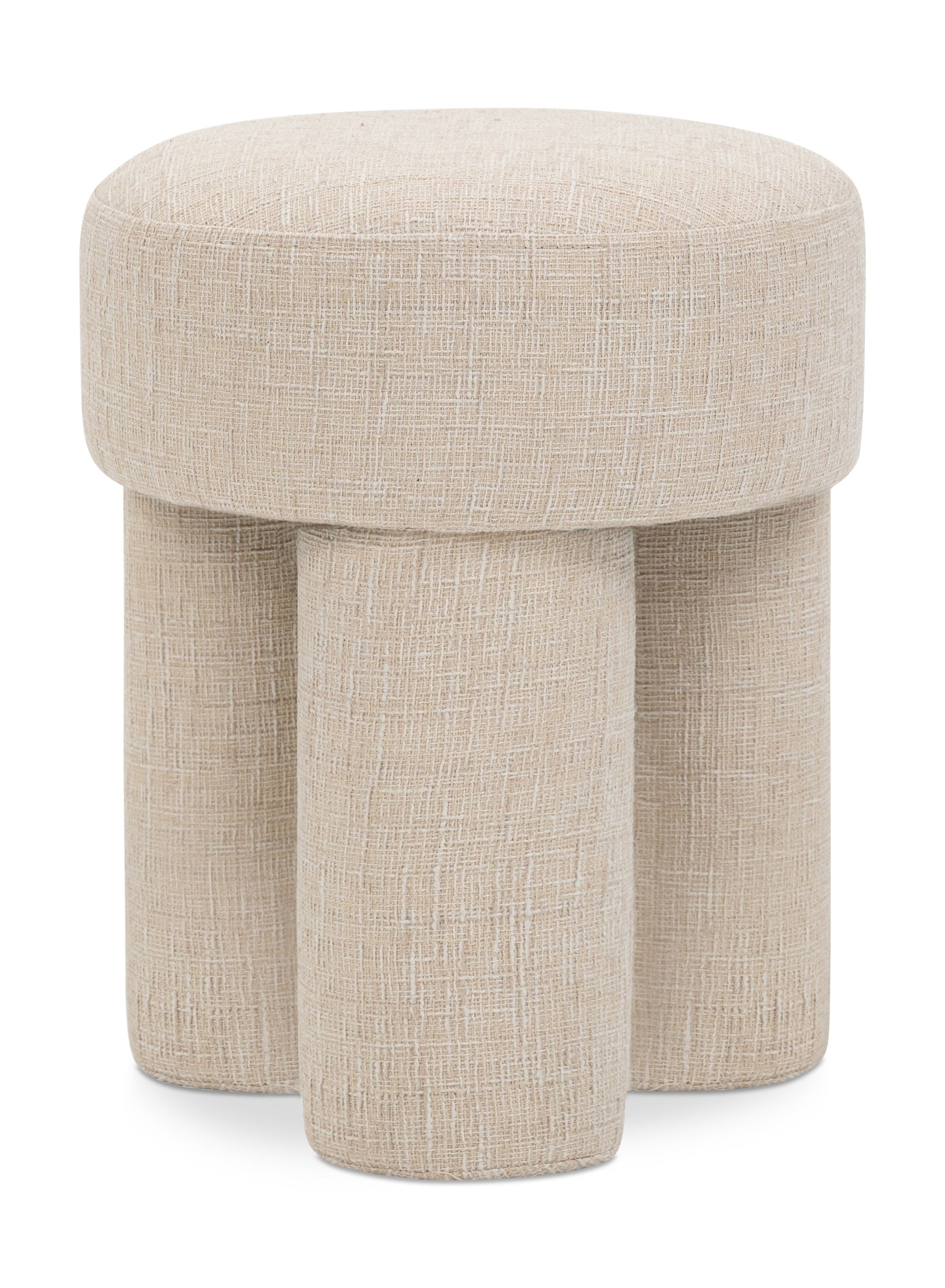 Larson Polyester Fabric Ottoman/Stool - ATL FURNITURE