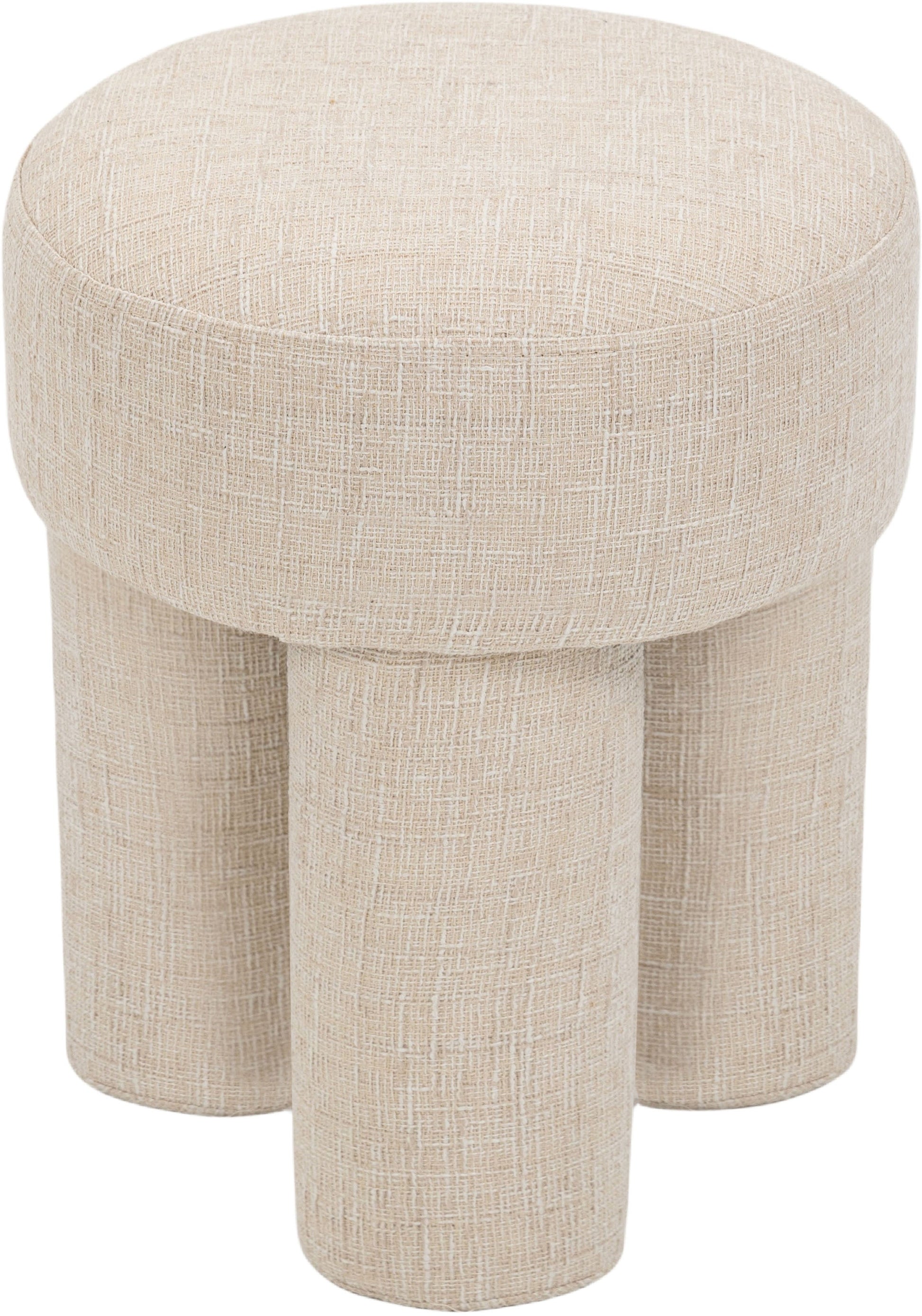 Larson Polyester Fabric Ottoman/Stool - ATL FURNITURE