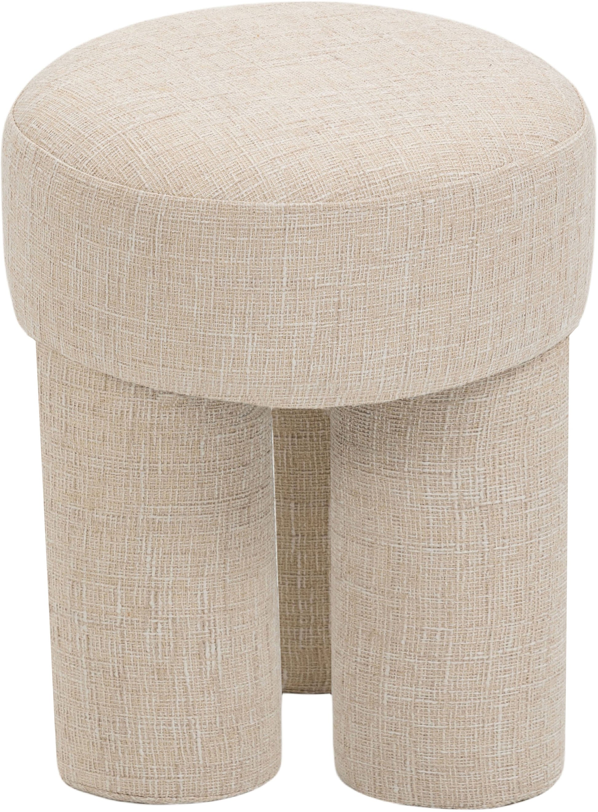 Larson Polyester Fabric Ottoman/Stool - ATL FURNITURE