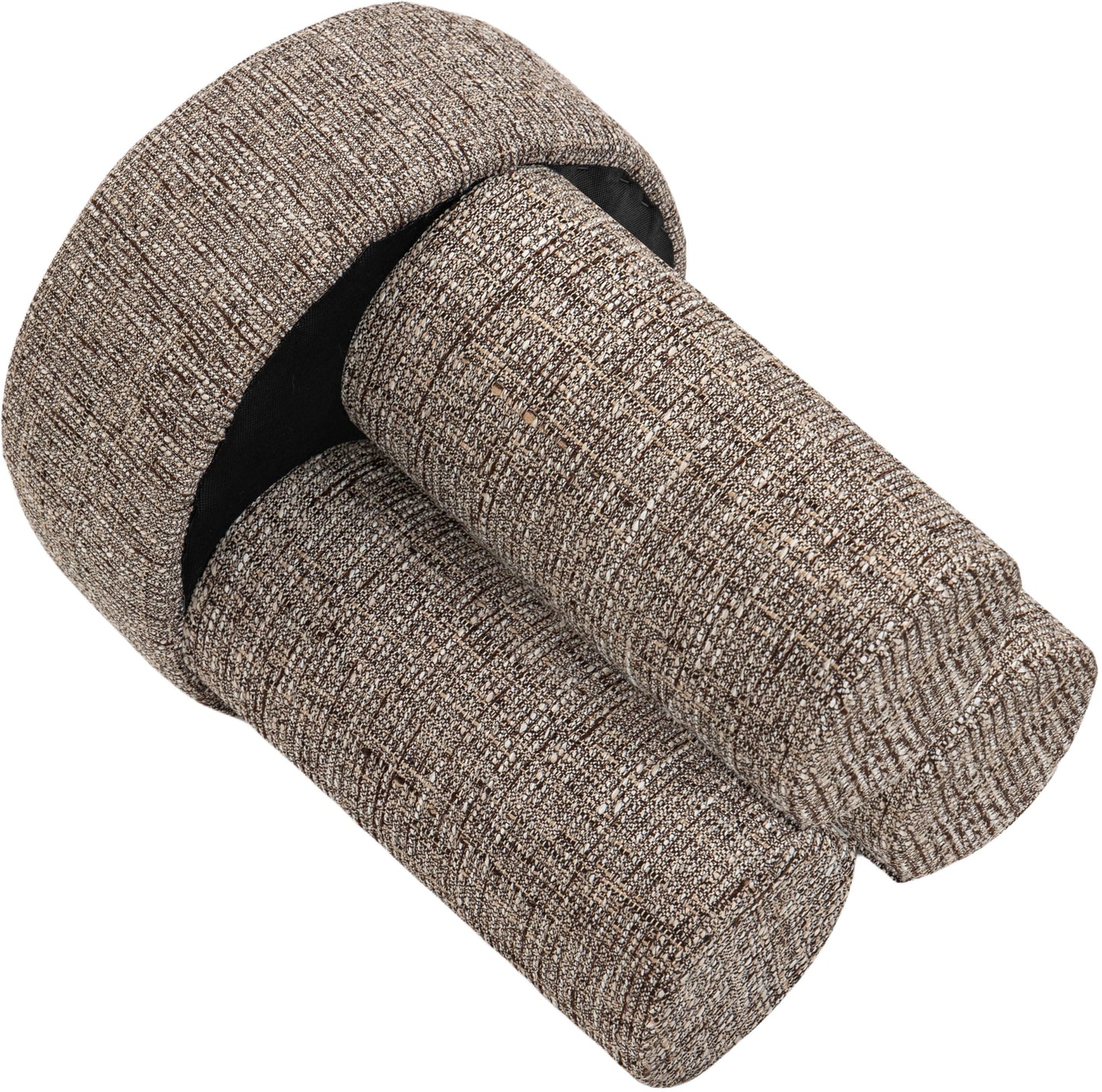 Larson Polyester Fabric Ottoman/Stool - ATL FURNITURE