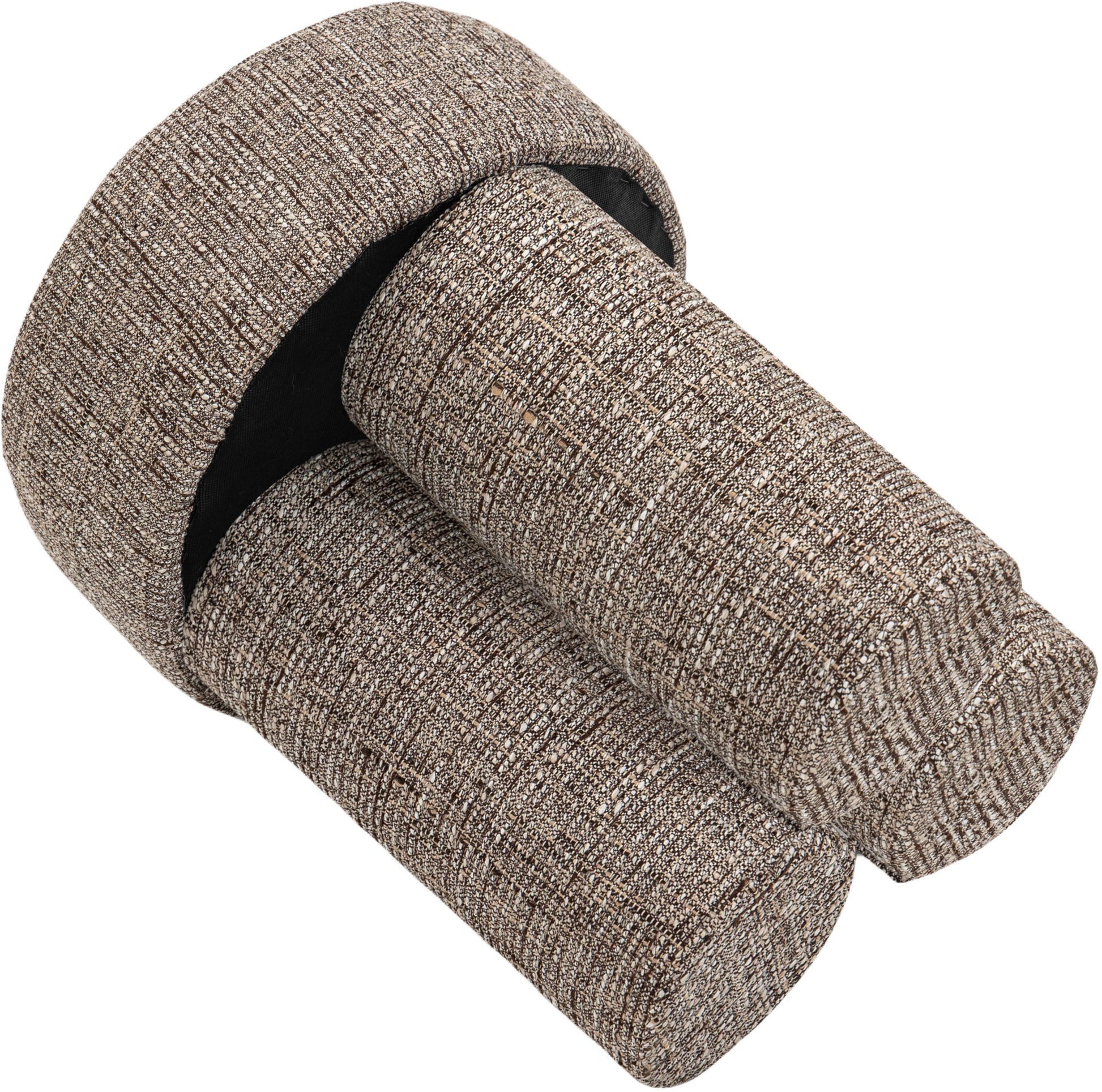 Larson Polyester Fabric Ottoman/Stool - ATL FURNITURE