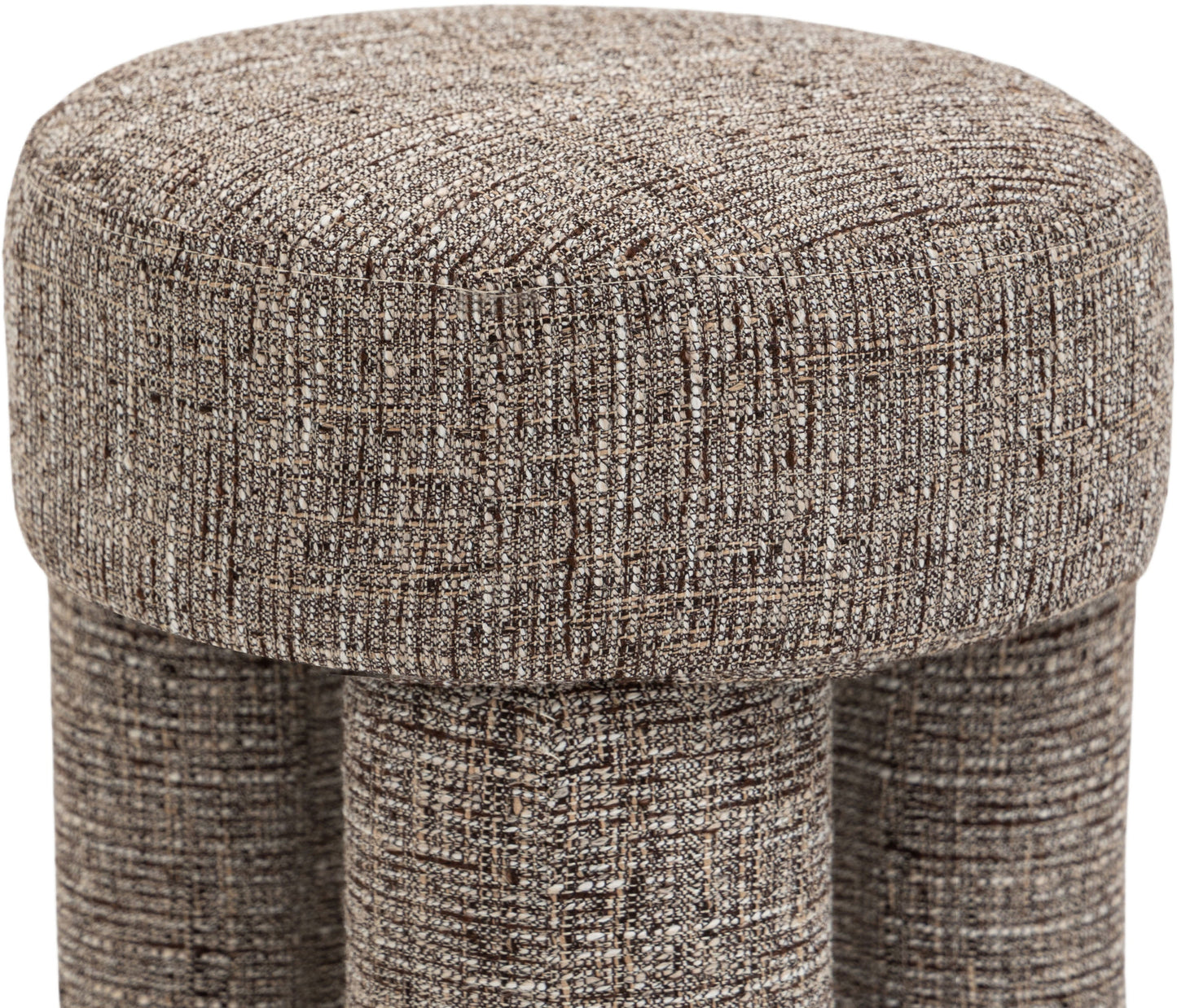Larson Polyester Fabric Ottoman/Stool - ATL FURNITURE
