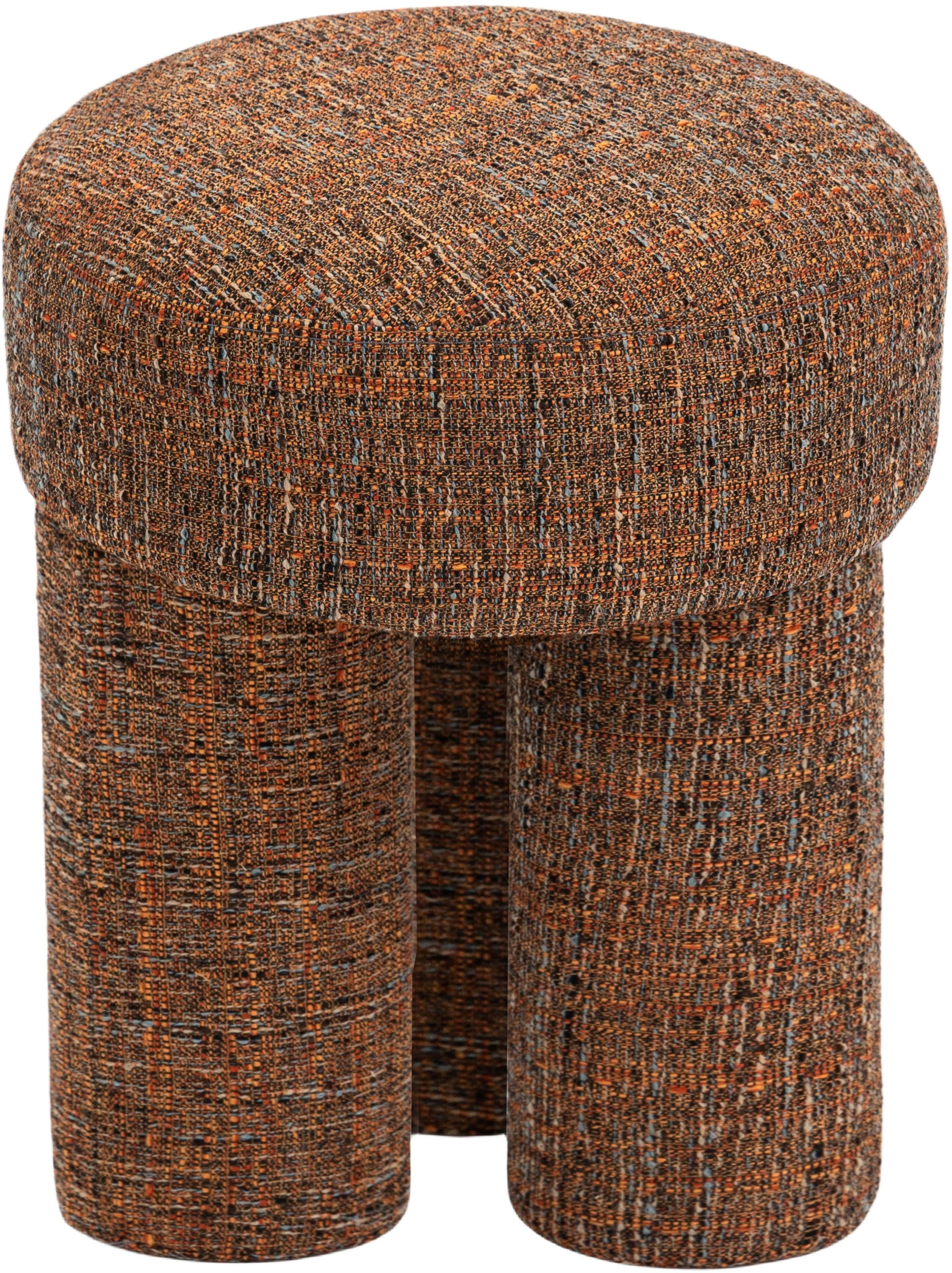 Larson Polyester Fabric Ottoman/Stool - ATL FURNITURE
