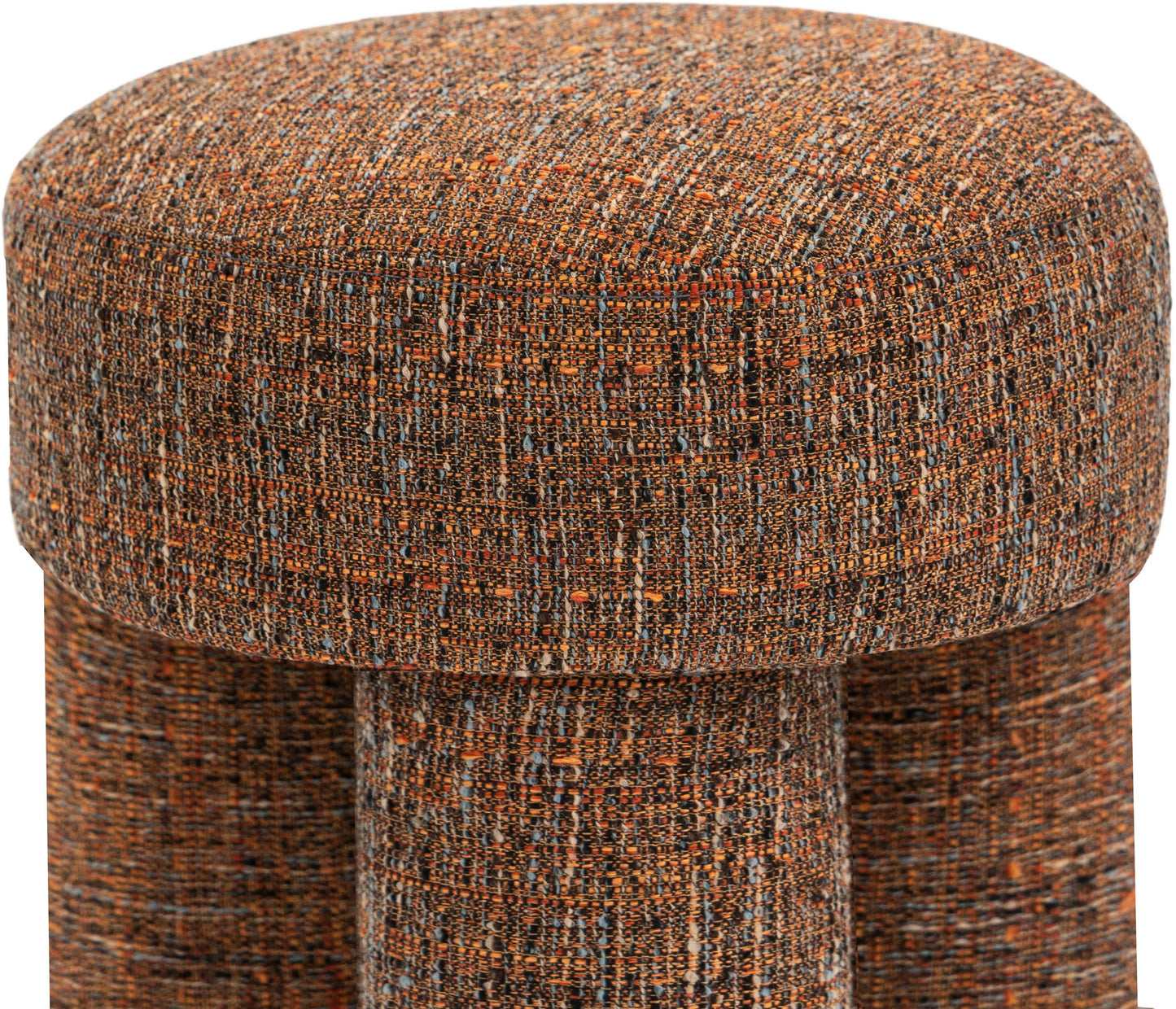 Larson Polyester Fabric Ottoman/Stool - ATL FURNITURE