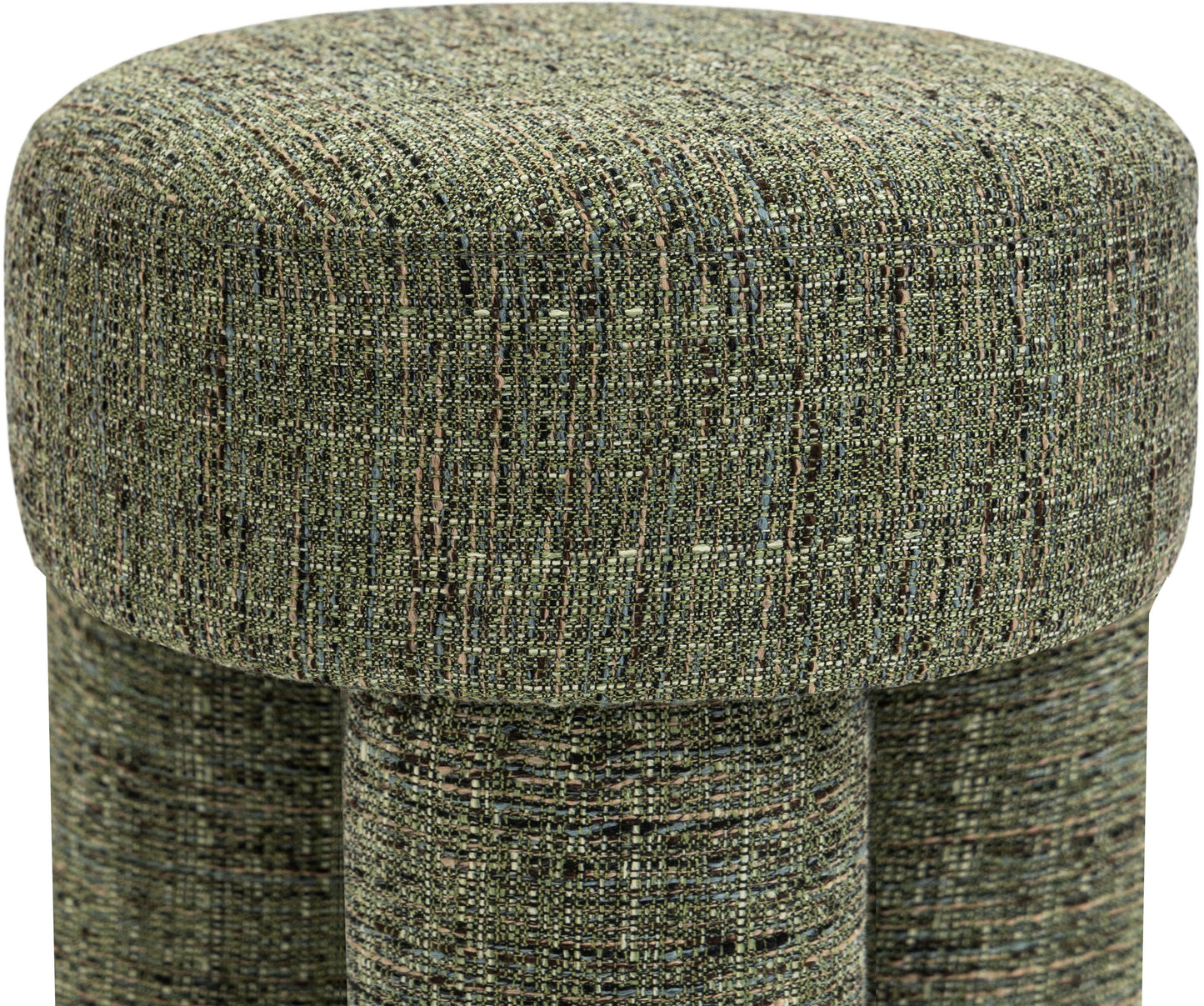 Larson Polyester Fabric Ottoman/Stool - ATL FURNITURE