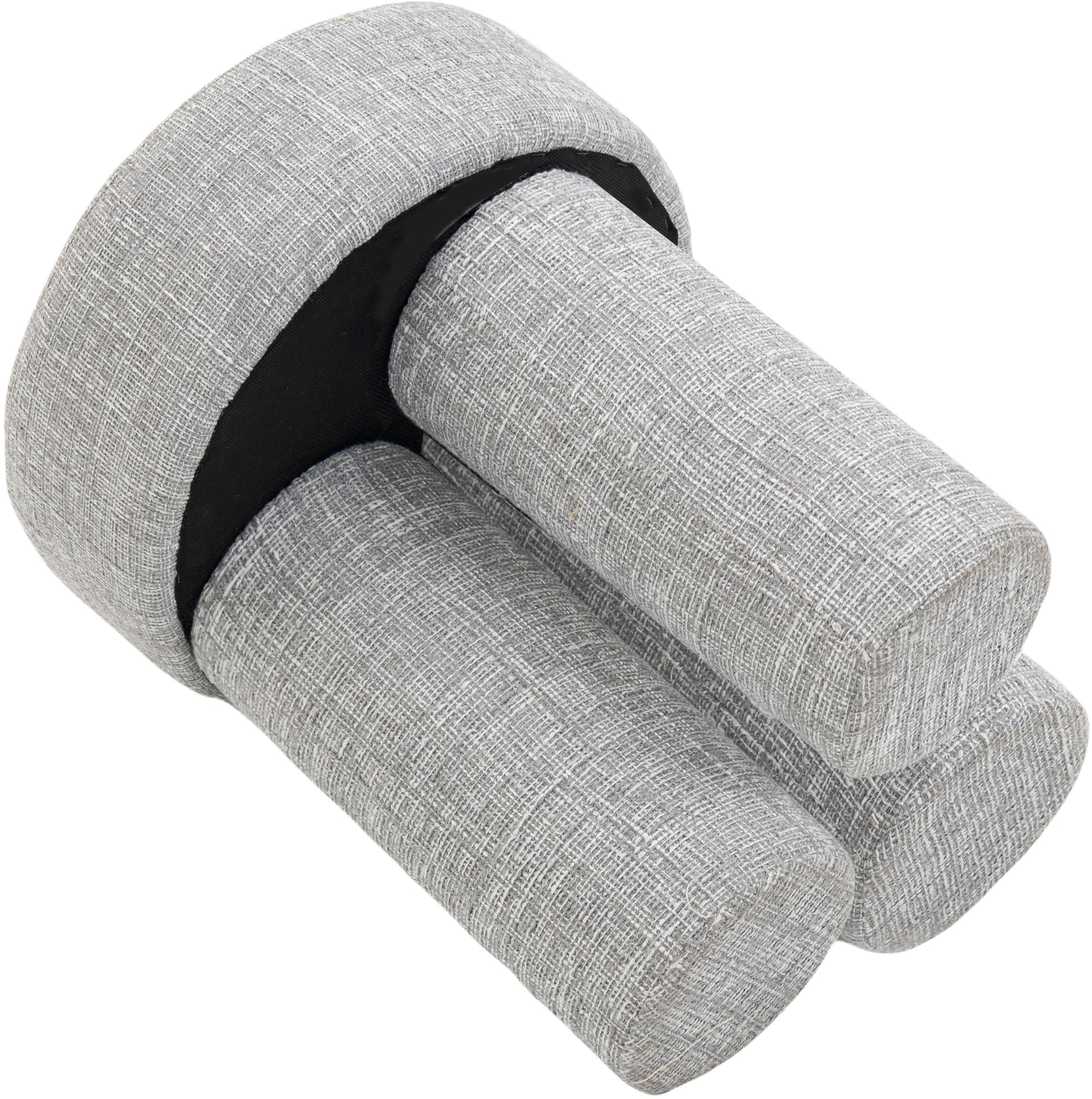Larson Polyester Fabric Ottoman/Stool - ATL FURNITURE