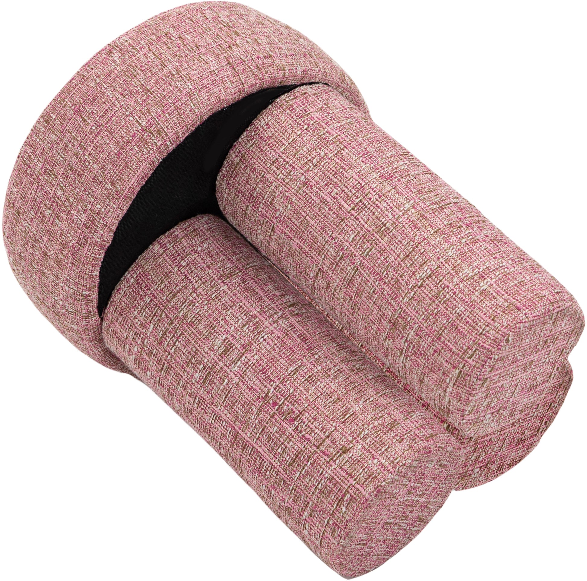Larson Polyester Fabric Ottoman/Stool - ATL FURNITURE