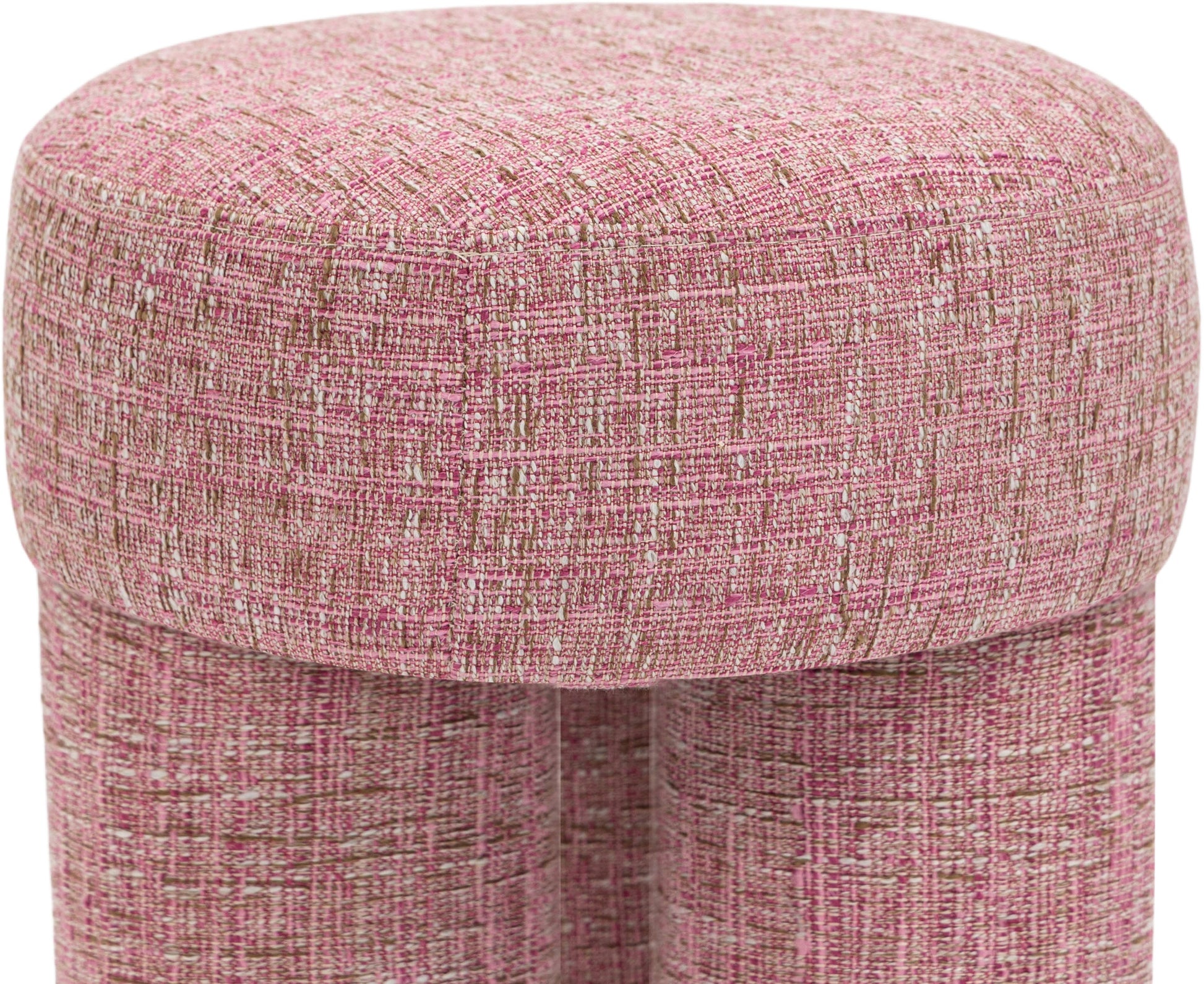 Larson Polyester Fabric Ottoman/Stool - ATL FURNITURE