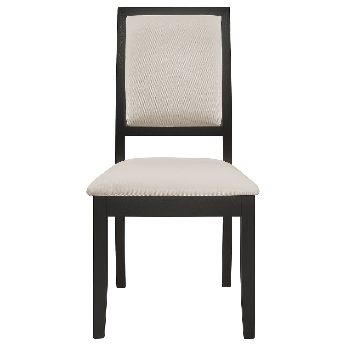 Louise Rectangular 78-inch Extension Leaf Dining Table Black