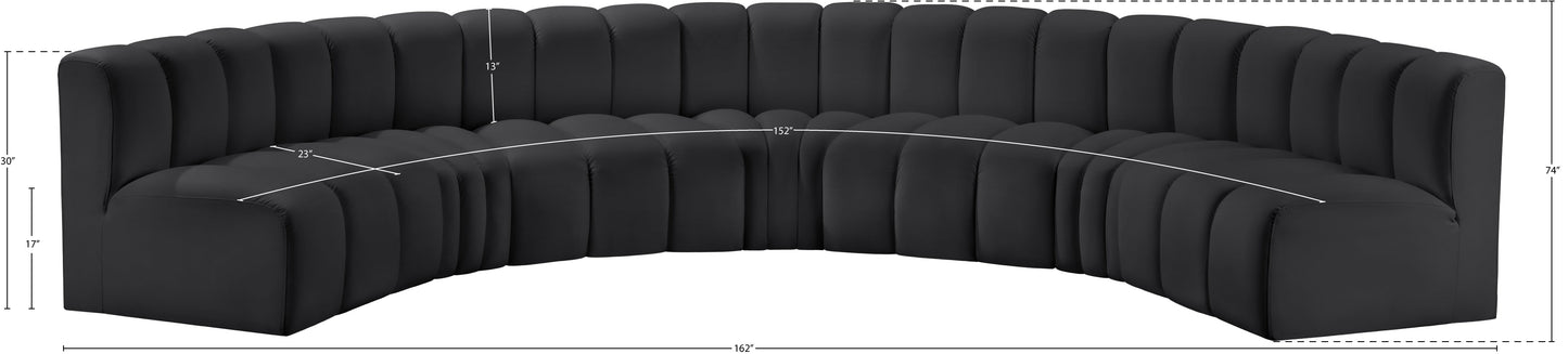 Arc Vegan Leather Modular Sofa - ATL FURNITURE