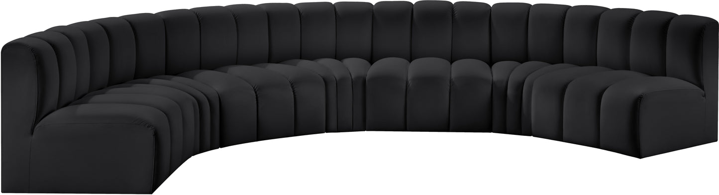 Arc Vegan Leather Modular Sofa - ATL FURNITURE