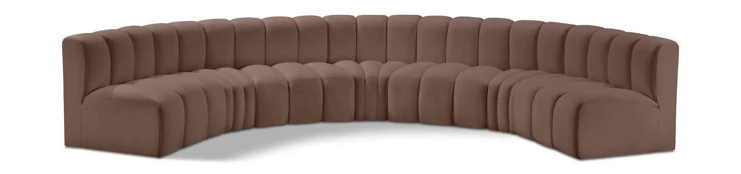 Arc Vegan Leather Modular Sofa - ATL FURNITURE
