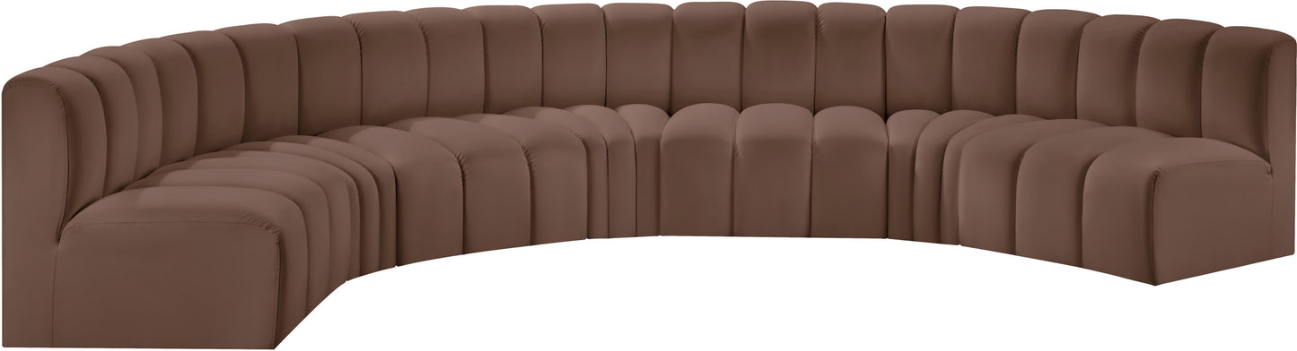 Arc Vegan Leather Modular Sofa - ATL FURNITURE