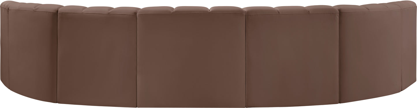 Arc Vegan Leather Modular Sofa - ATL FURNITURE