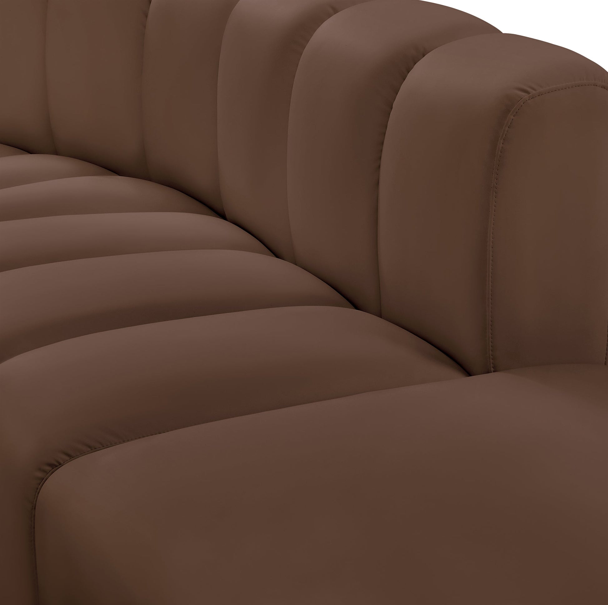 Arc Vegan Leather Modular Sofa - ATL FURNITURE