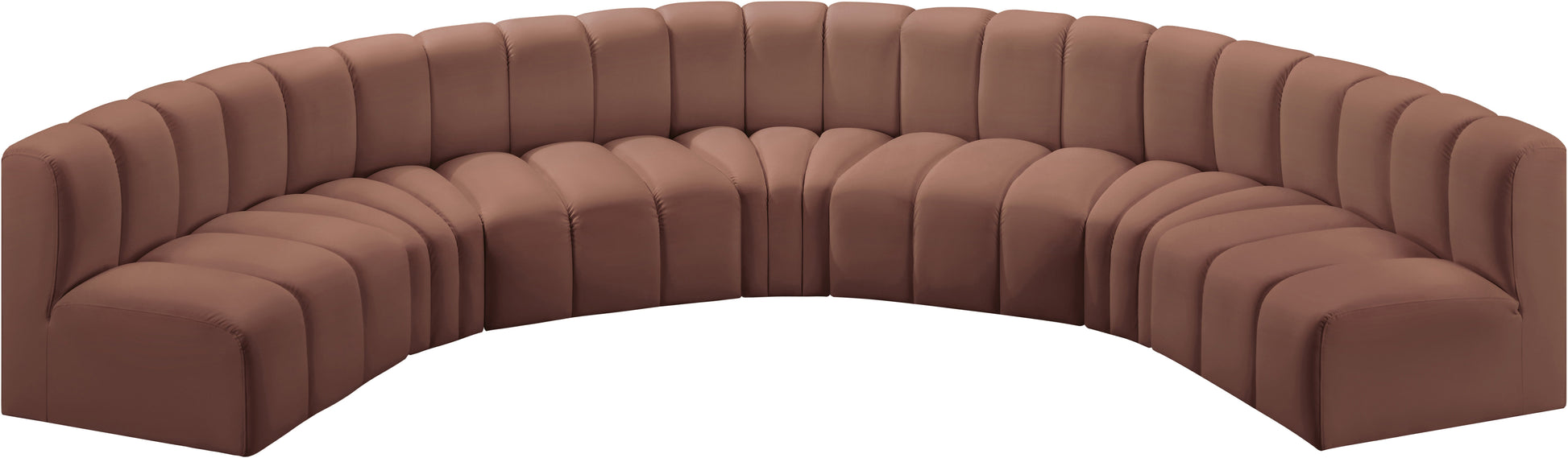 Arc Vegan Leather Modular Sofa - ATL FURNITURE