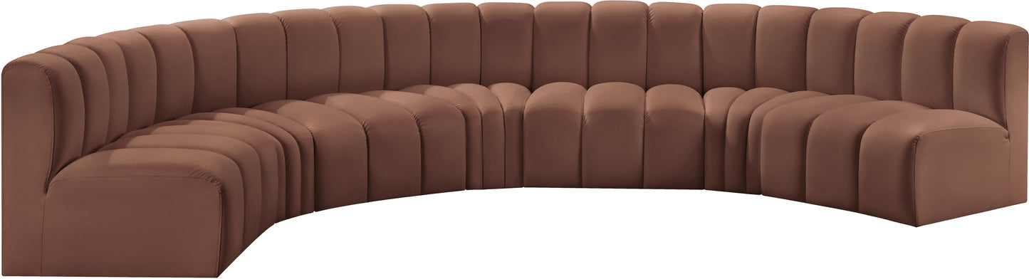 Arc Vegan Leather Modular Sofa - ATL FURNITURE