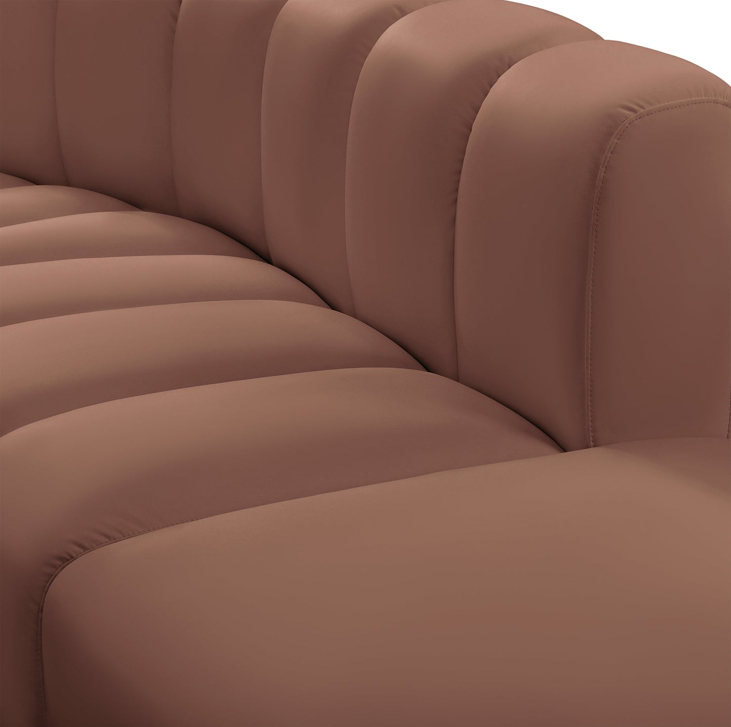 Arc Vegan Leather Modular Sofa - ATL FURNITURE