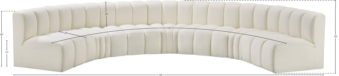 Arc Vegan Leather Modular Sofa - ATL FURNITURE
