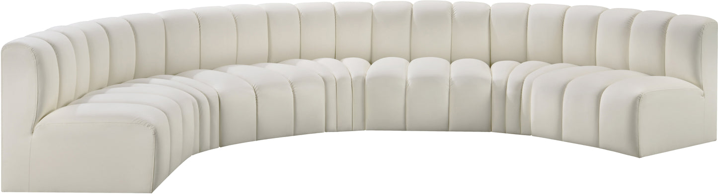 Arc Vegan Leather Modular Sofa - ATL FURNITURE