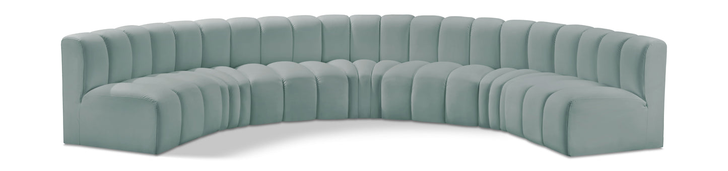 Arc Vegan Leather Modular Sofa - ATL FURNITURE