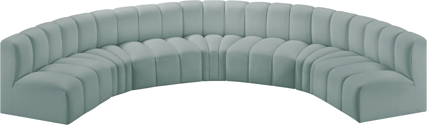 Arc Vegan Leather Modular Sofa - ATL FURNITURE