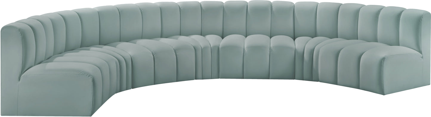 Arc Vegan Leather Modular Sofa - ATL FURNITURE