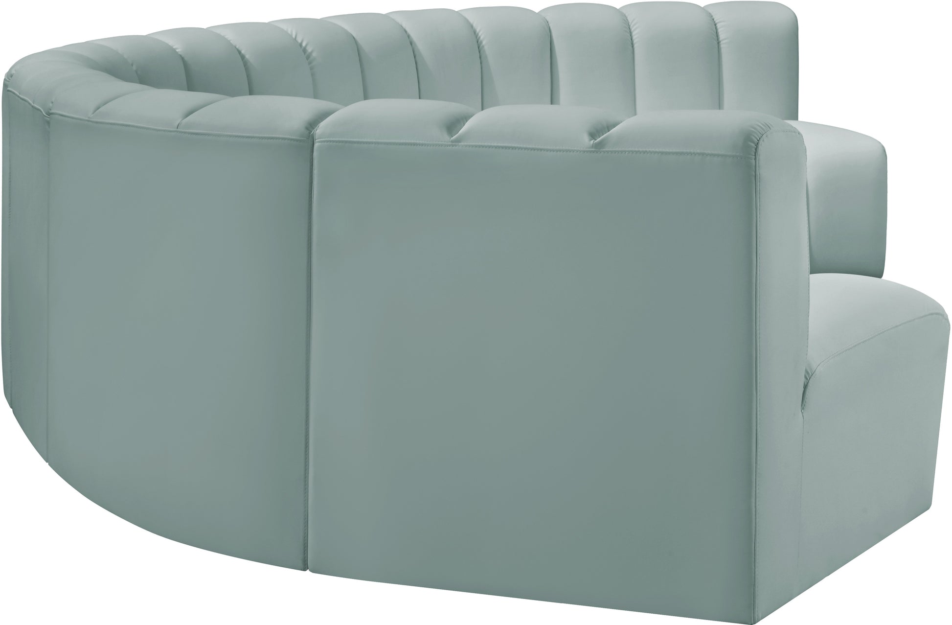 Arc Vegan Leather Modular Sofa - ATL FURNITURE