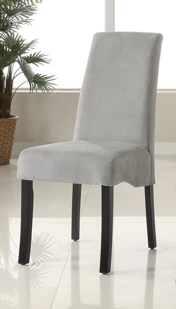 Stanton Grey Upholstered Dining Chair - ATL FURNITURE