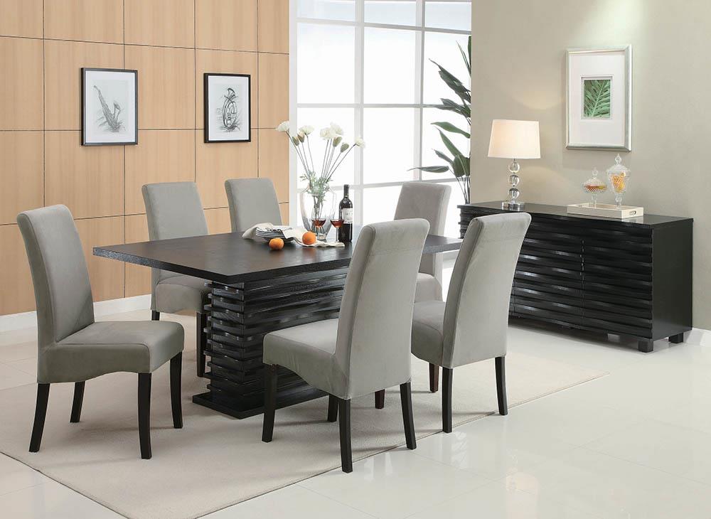 Stanton Contemporary Black Server - ATL FURNITURE