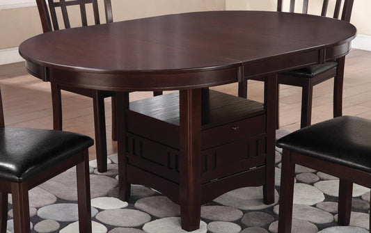 Lavon Transitional Warm Brown Dining Table - ATL FURNITURE