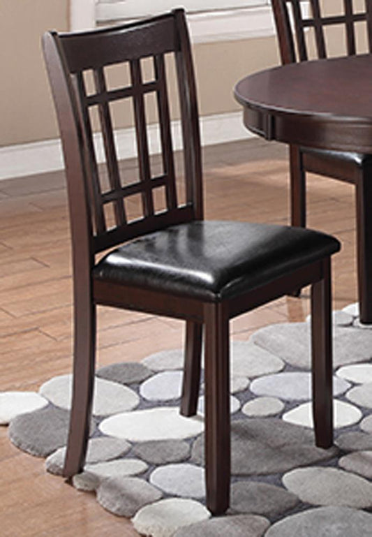 Lavon Transitional Warm Brown Dining Chair - ATL FURNITURE