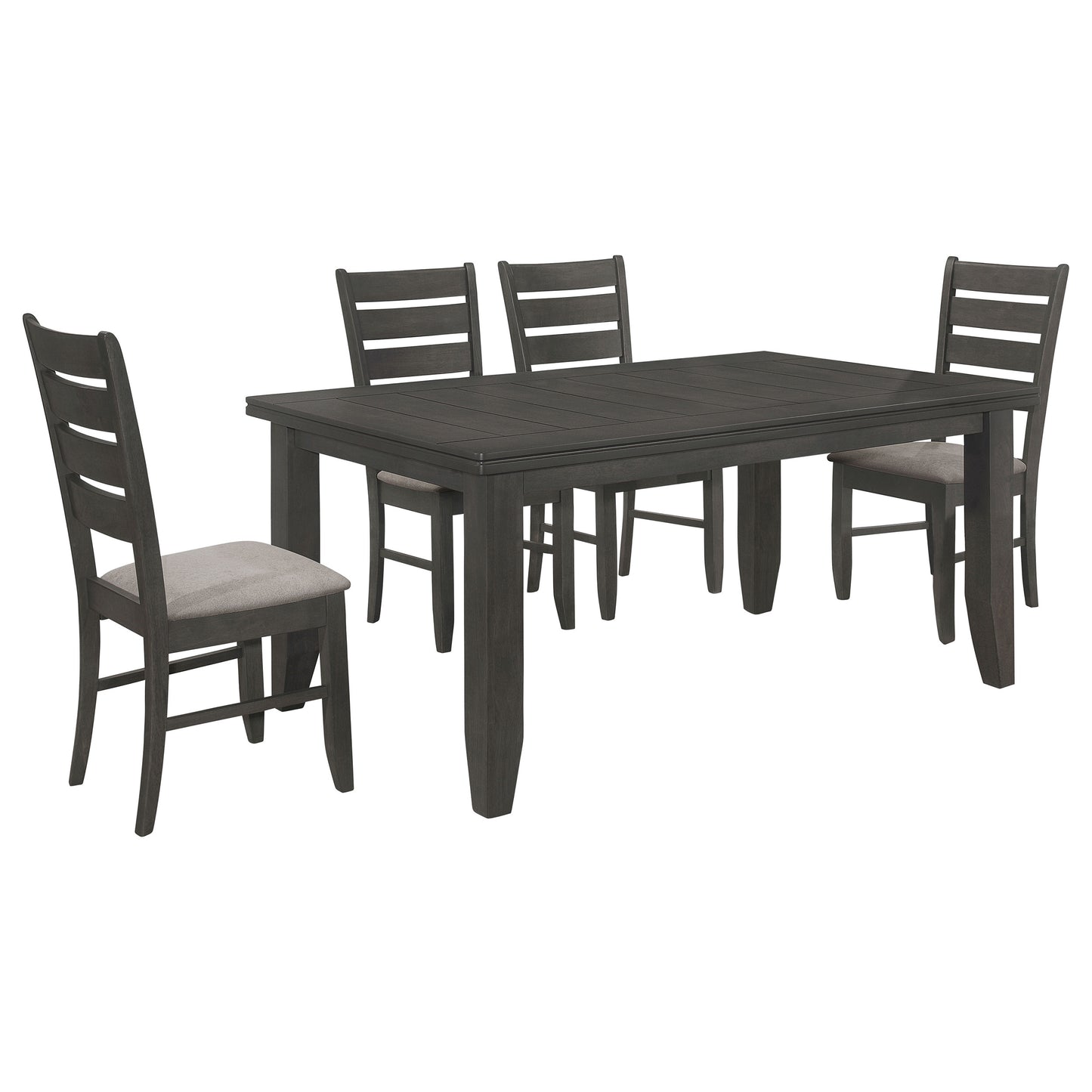 Dalila Rectangular 66-inch Wood Dining Table Cappuccino