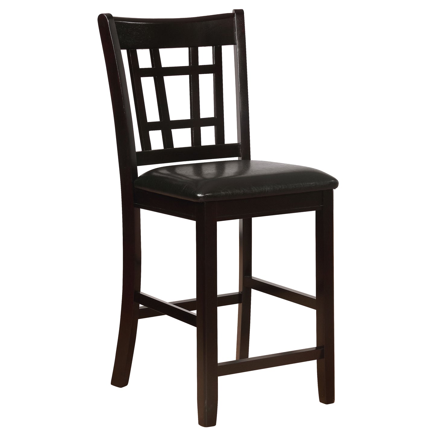 Lavon Oval 60-inch Extension Counter Dining Table Espresso