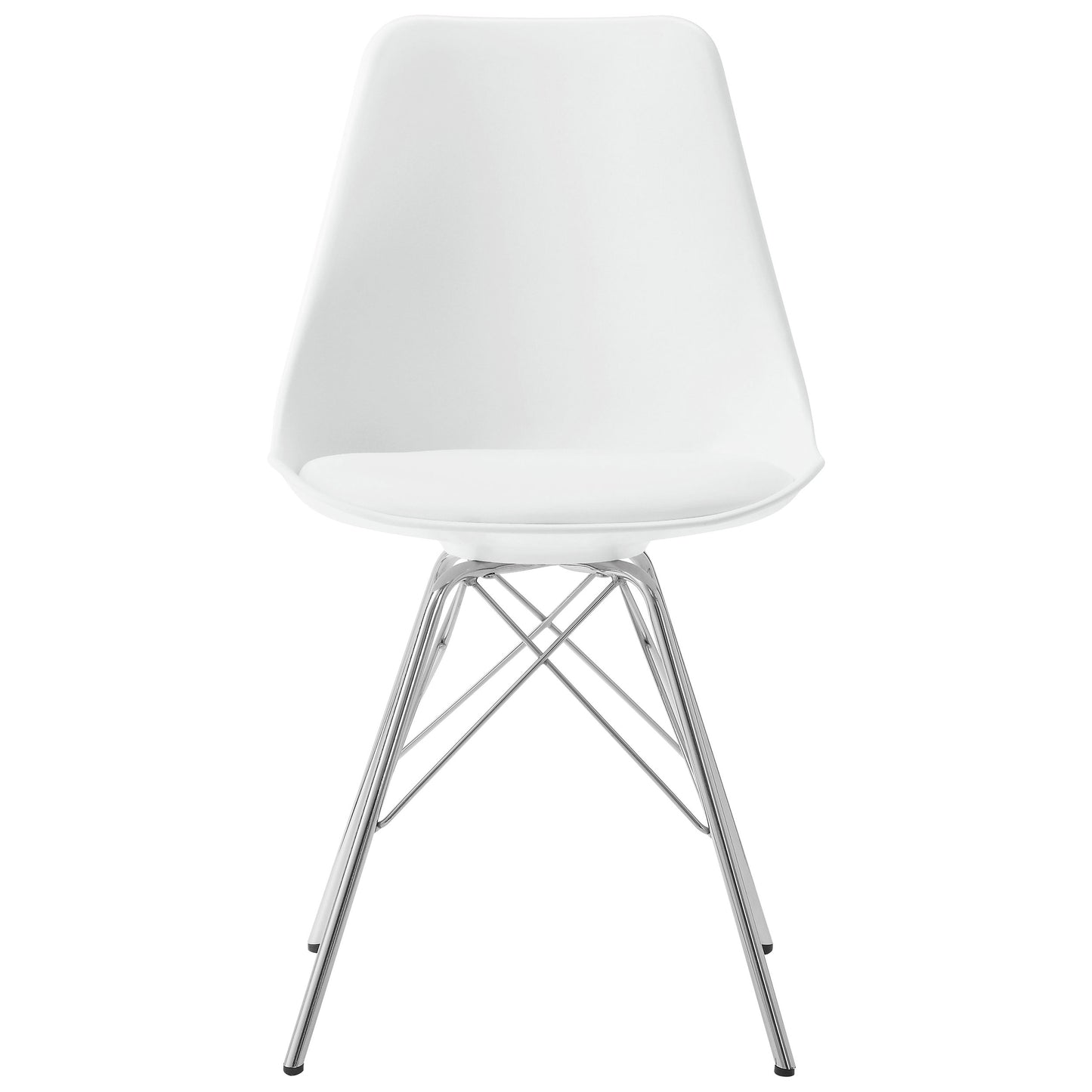 Lowry Round 40-inch Wood Top Dining Table White