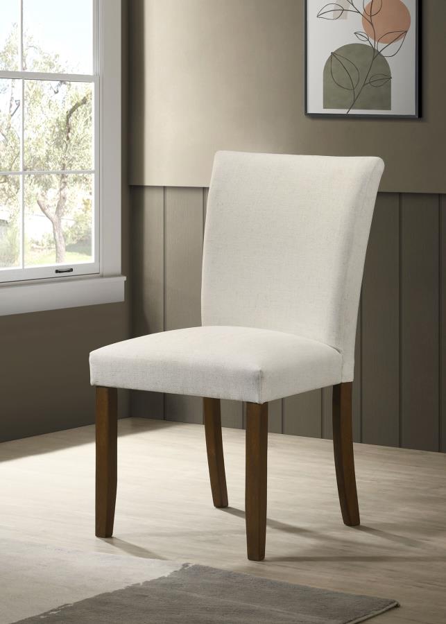 Cantley Upholstered Dining Side Chair Beige (Set Of 2)