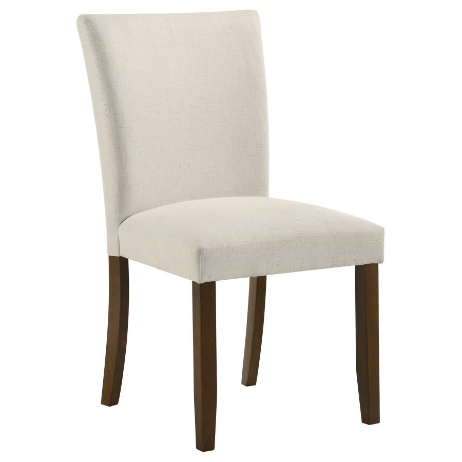 Cantley Upholstered Dining Side Chair Beige (Set Of 2)