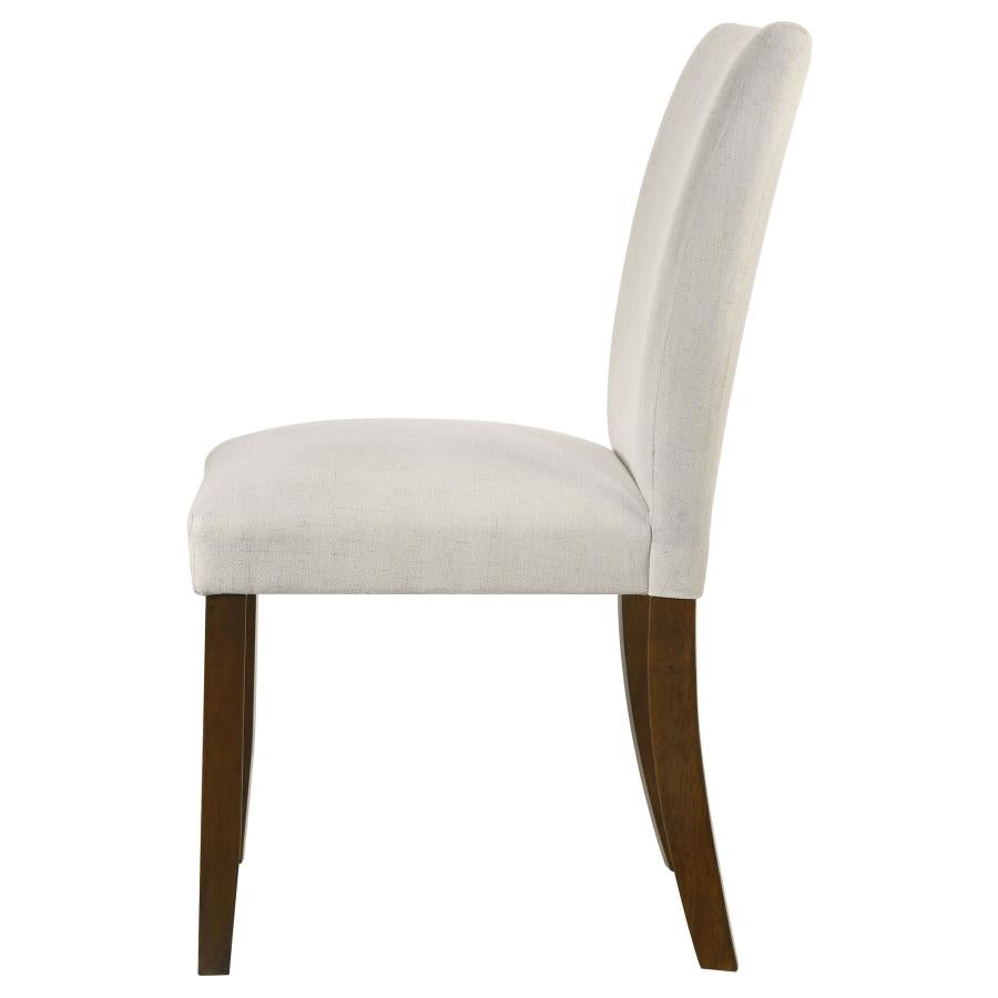 Cantley Upholstered Dining Side Chair Beige (Set Of 2)