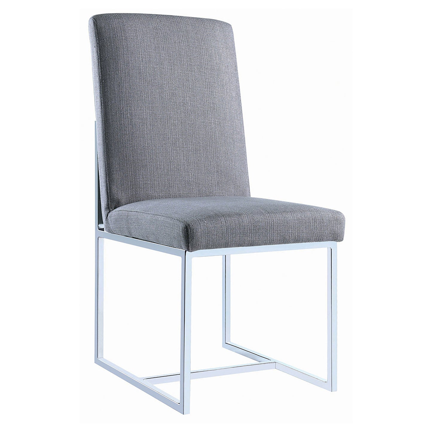 Mackinnon Upholstered Dining Side Chair Grey (Set of 2)