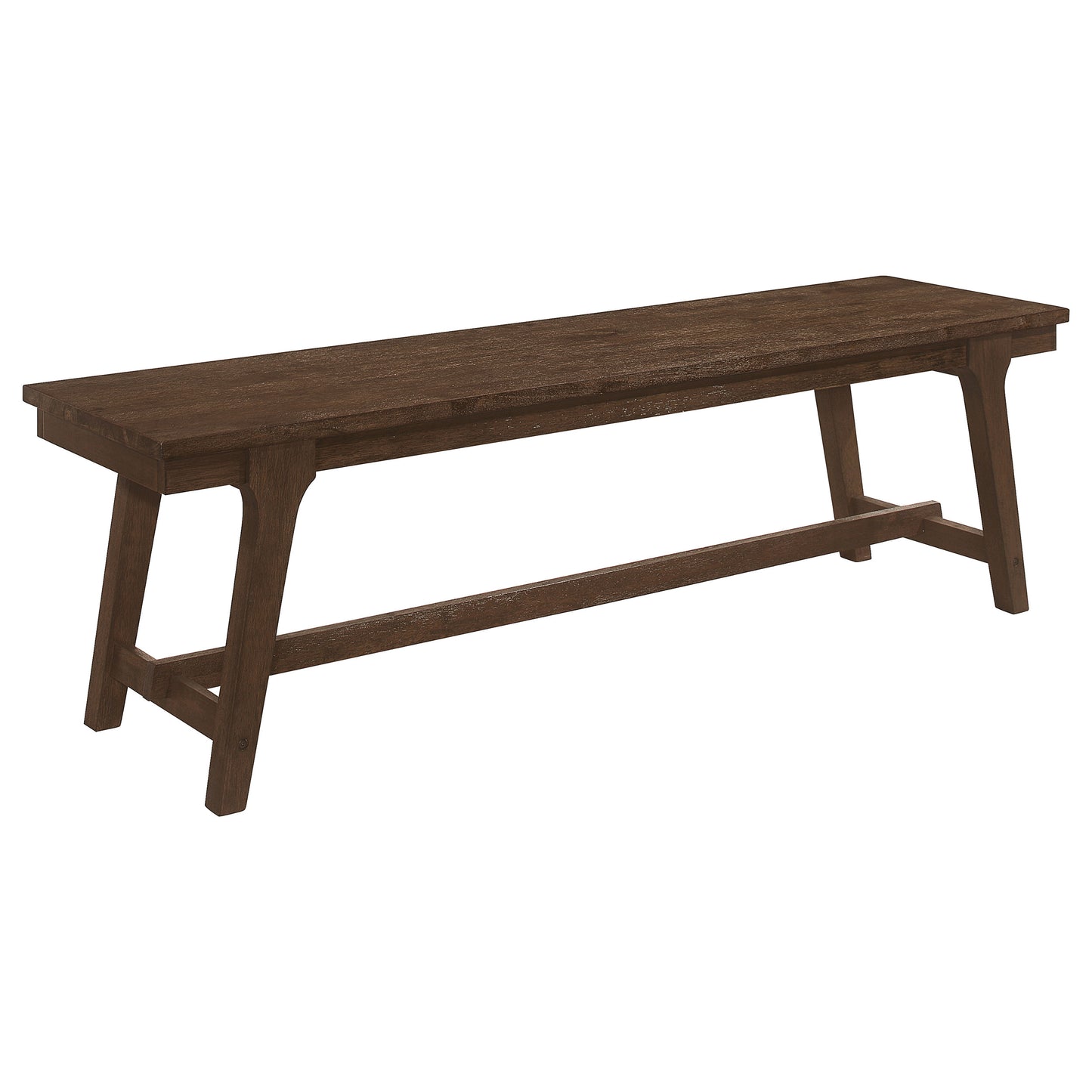 Reynolds Rectangular Dining Table Brown Oak