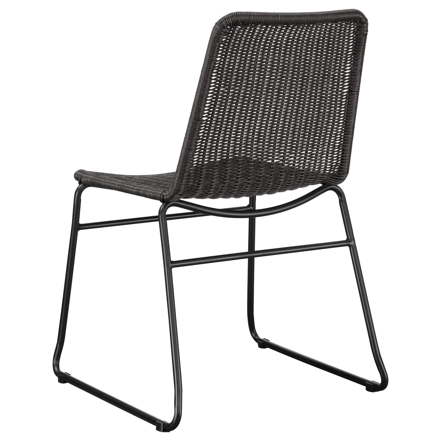 Aviano 5-piece Dining Set Gunmetal and Matte Black