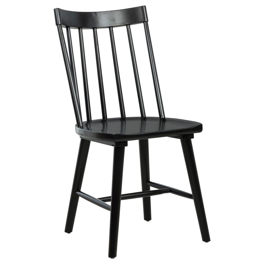 Middleton 9-Piece Extension Leaf Dining Set Brown And Black