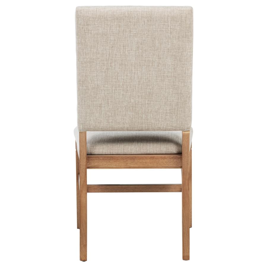 Middleton Upholstered Dining Side Chair Beige (Set Of 2)