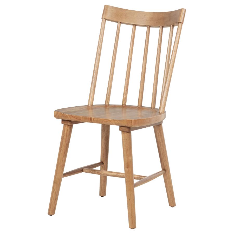 Middleton Solid Wood Dining Side Chair Brown (Set Of 2)